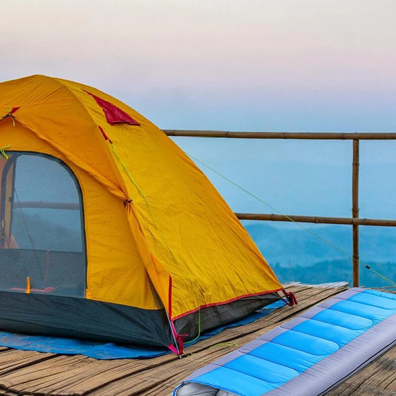 (image for) 2200g Camping Sleeping Bag For -10~20℃ Temperature, Ultralight Waterproof 4 Season Warm Envelope Backpacking Sleeping Bags for Outdoor Traveling Hiking