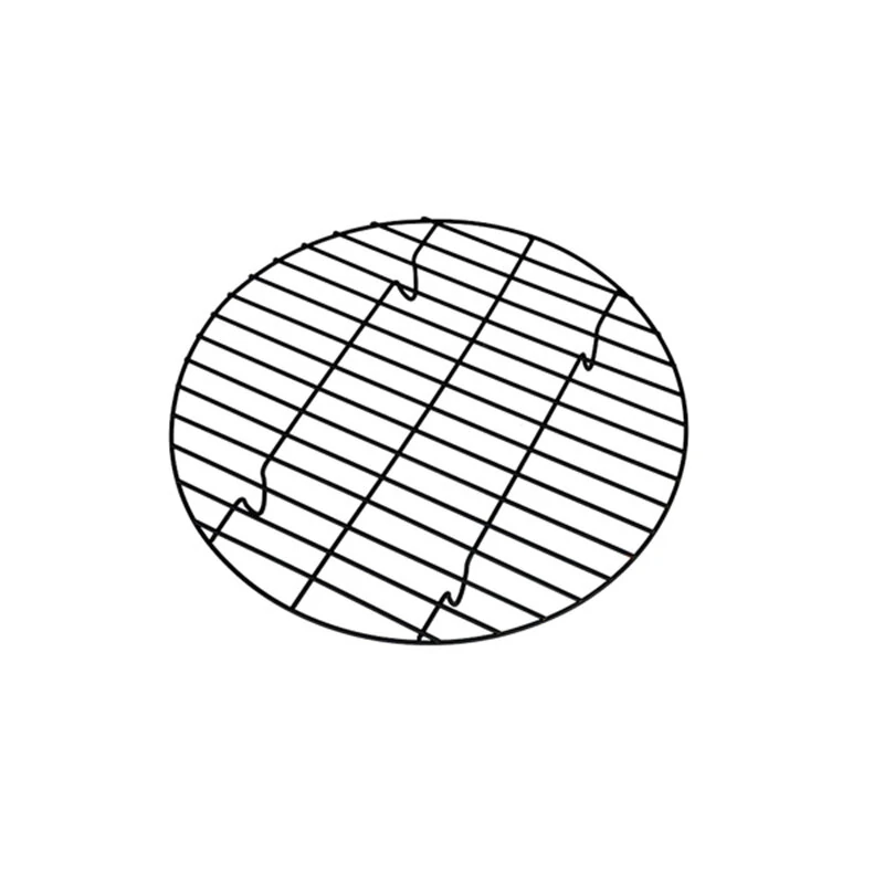 (image for) [USA Direct] 32 inch Round Crossweave Wood Burning Fire Pit Stove Firepit Heater with Poker for Outdoor Camping Patio Deck Backyard, 8011